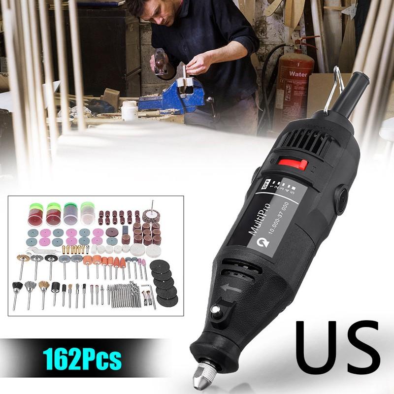 162pcs Set Multi Function Electric Rotary Drills Grinder 5