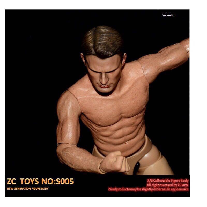 ZC Toys 1/6 Asian Muscle Body S005 For Bruce Lee