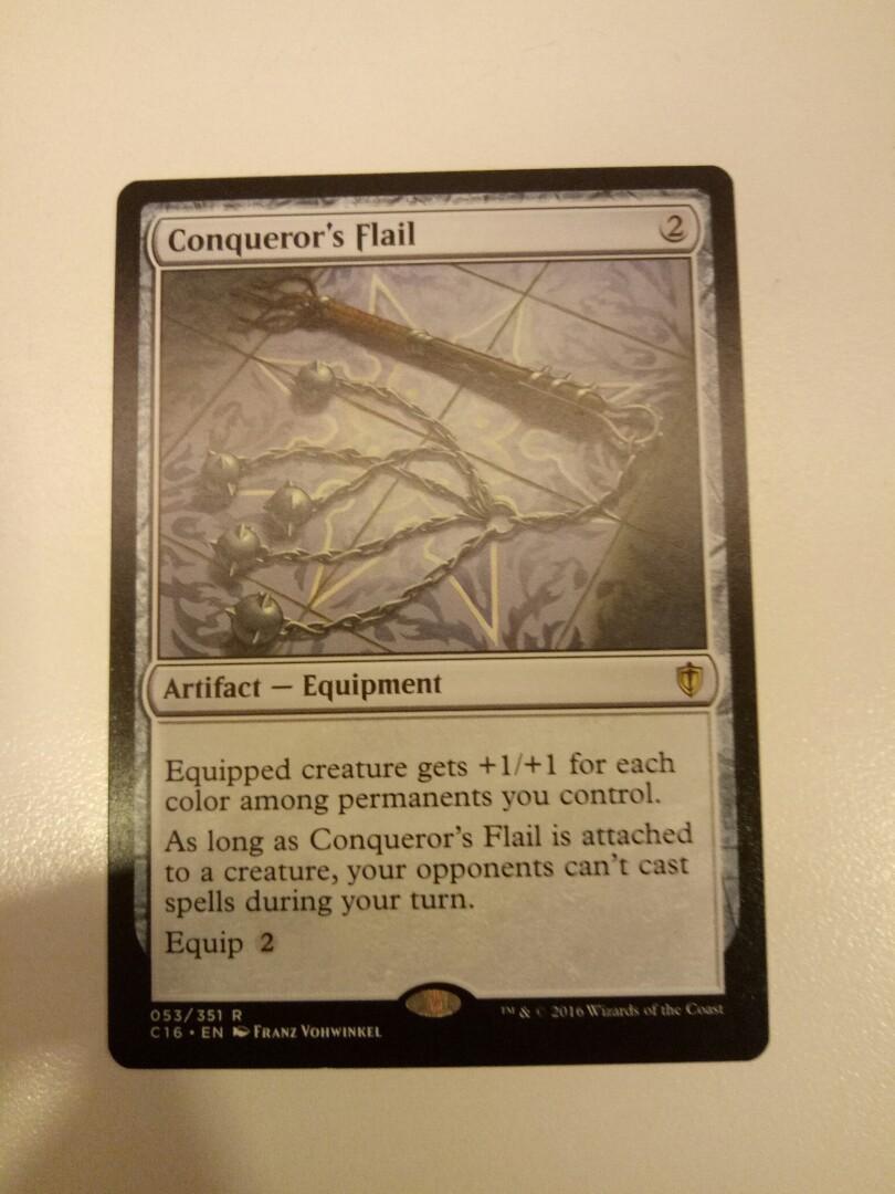 Magic Commander 2016-1x Conqueror's Flail 