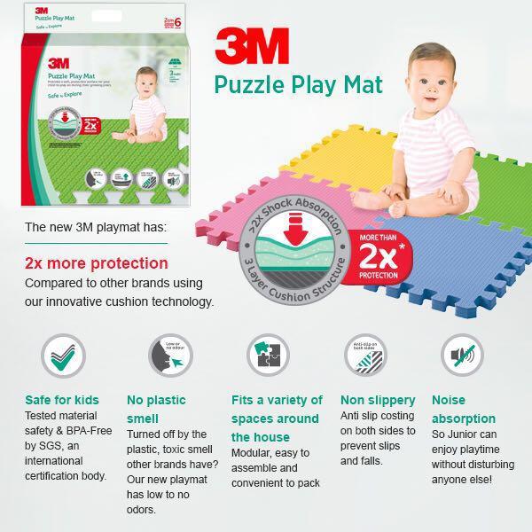 3m puzzle play mat