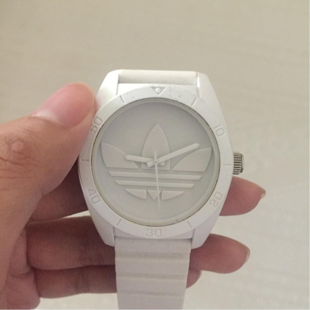 Adidas rubber watch deals