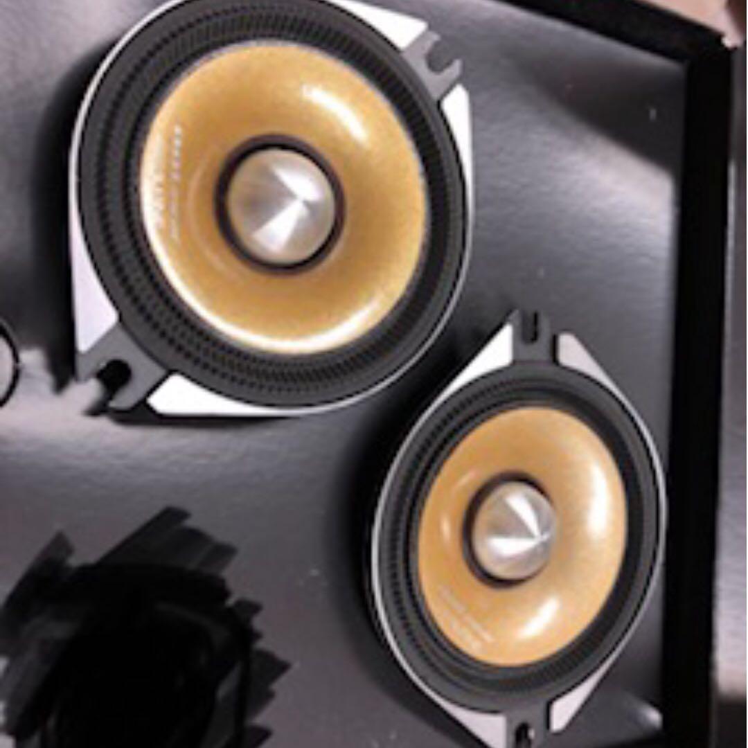 ALPINE SQ Competition Car Speakers DLXZ17PRO & DLC109X (2 or 3 way