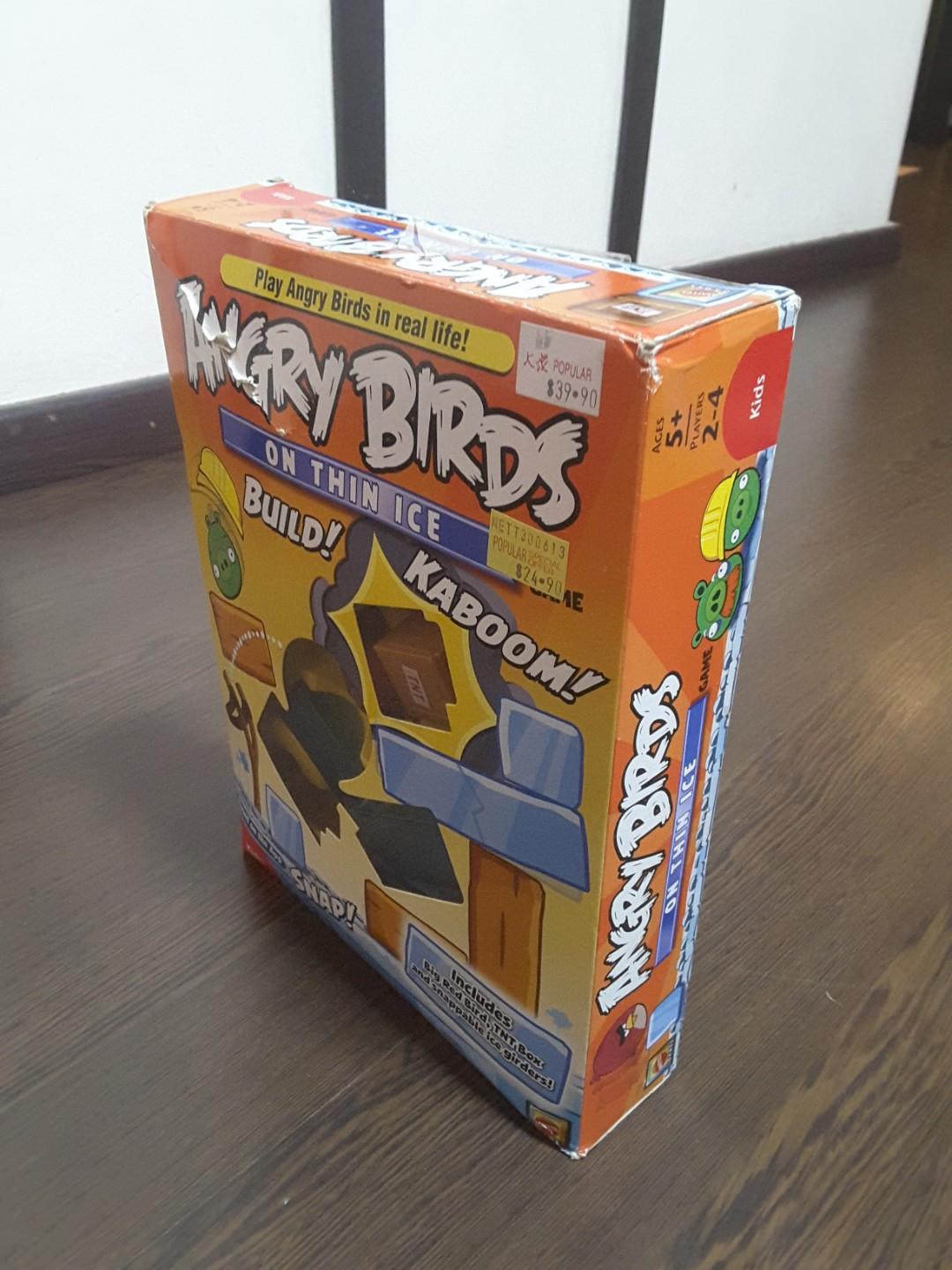 Angry Birds On Thin Ice Toys Games Board Games Cards On Carousell