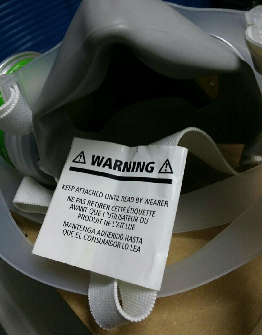 Original AoSafety R5700 Military Grade Gas Mask / Face Mask, Sports