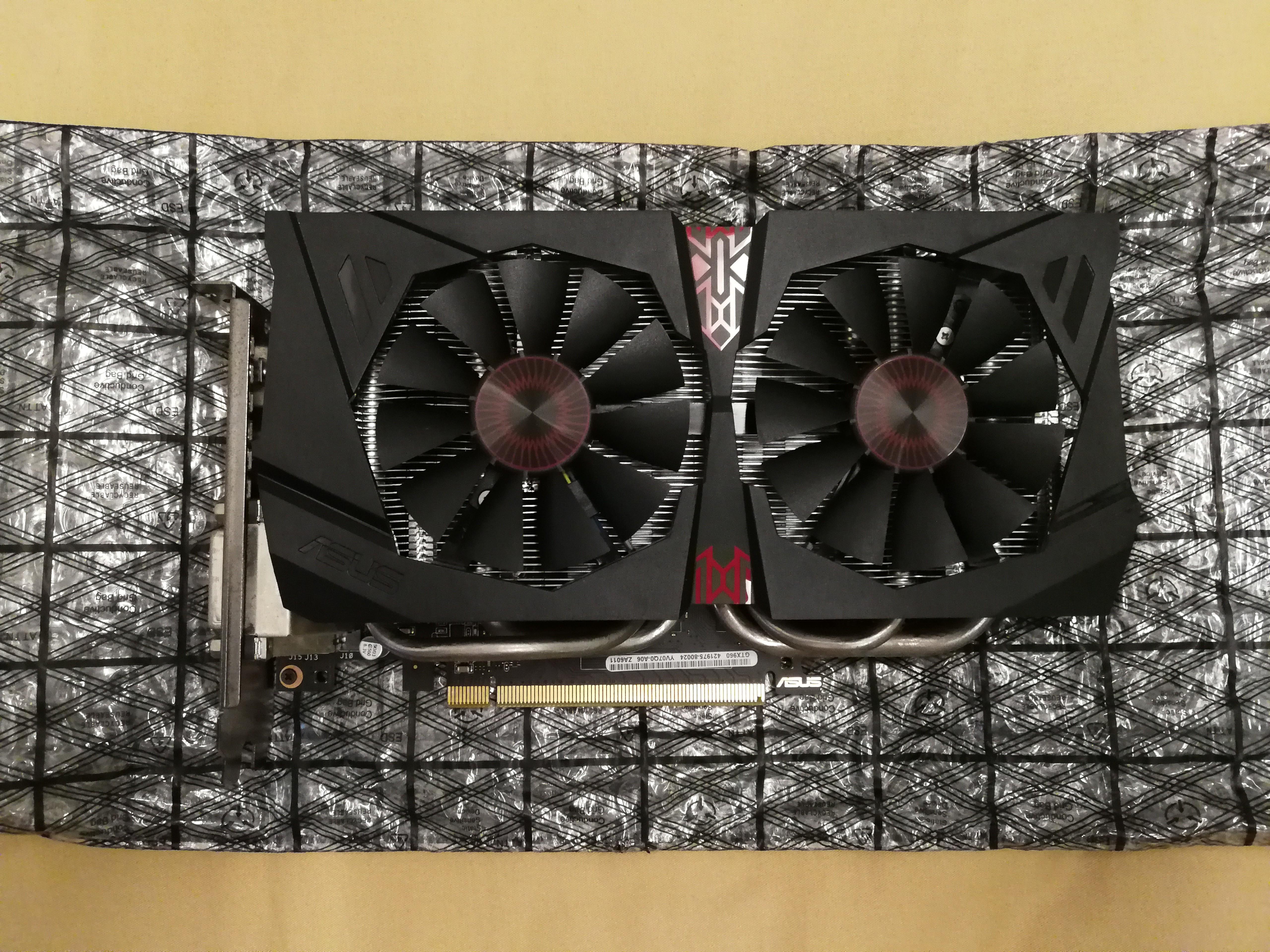 Asus Strix Geforce Gtx 960 4gb Electronics Computer Parts Accessories On Carousell