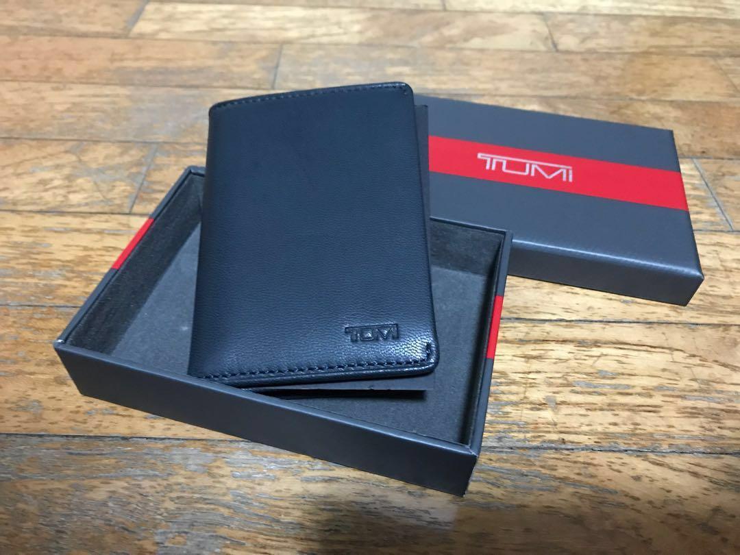 Authentic Tumi Gusseted Card Case Wallet Men s Fashion Watches