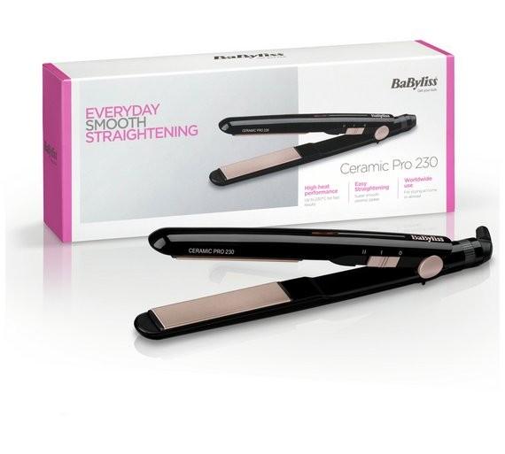 Babyliss 2069u Pro Ceramic Hair Straightener Curler Health