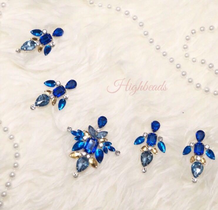 Bead Payet Bunga 3d Batu Pernak Pernik Diamond Swarovski Desain