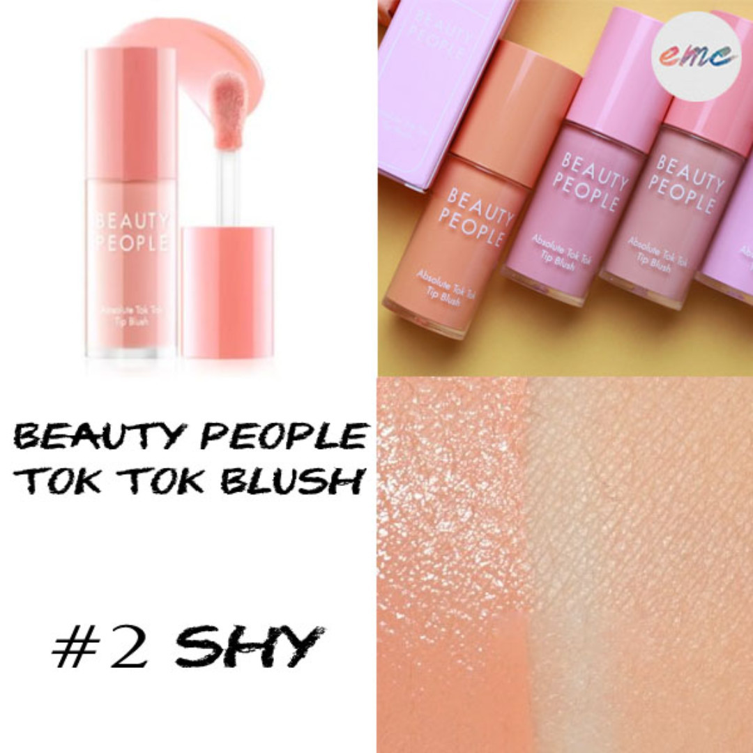 Bn Beauty People Absolute Tok Tok Tip Liquid Blush Shy 02 Beauty Personal Care Face Makeup On Carousell
