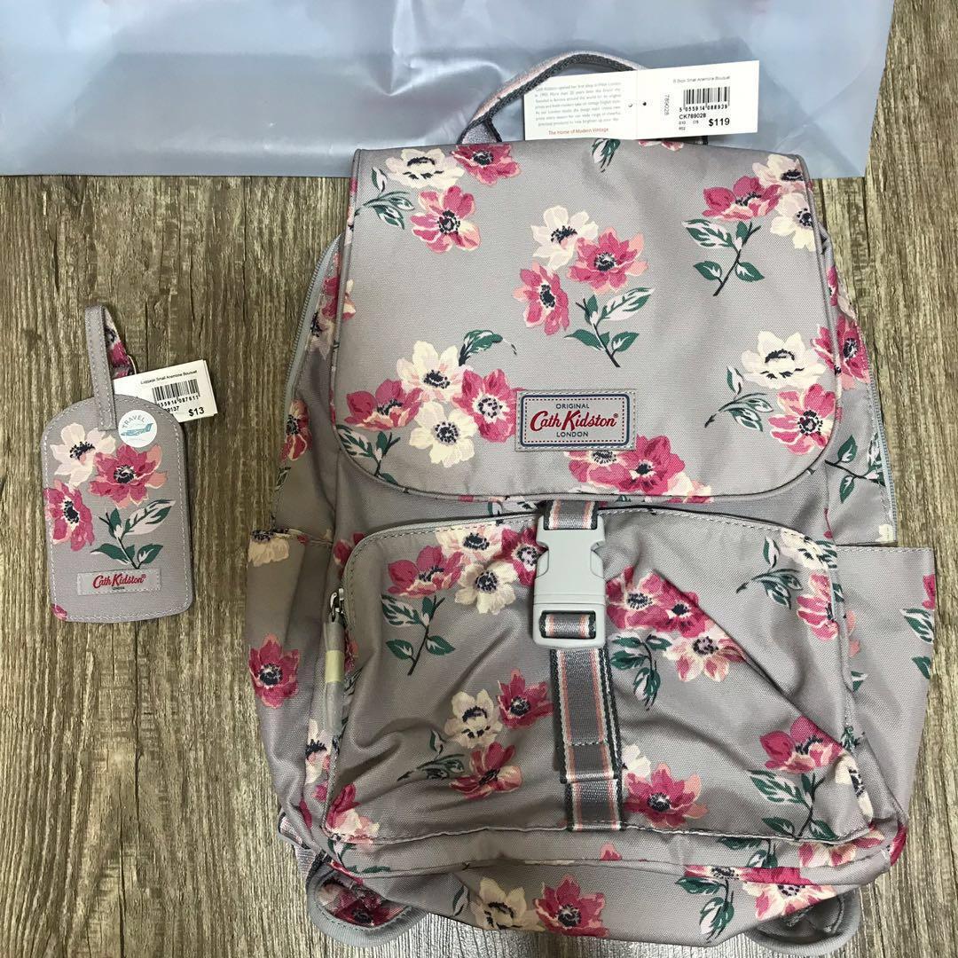 Anemone bouquet buckle shop backpack