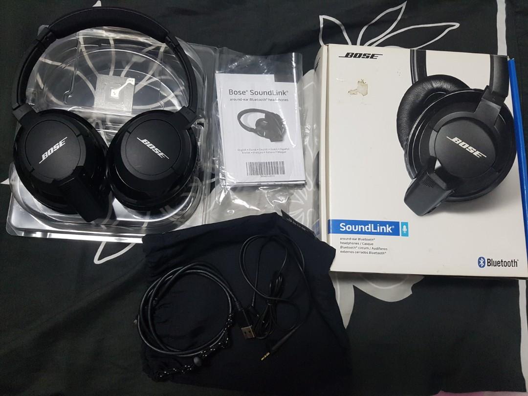 Bose Soundlink AE Wireless Headphone Audio Headphones Headsets on Carousell