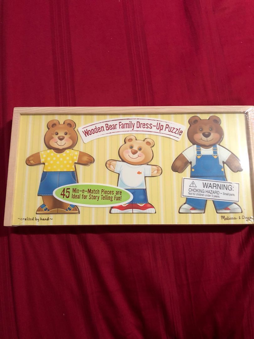 melissa and doug bear puzzle