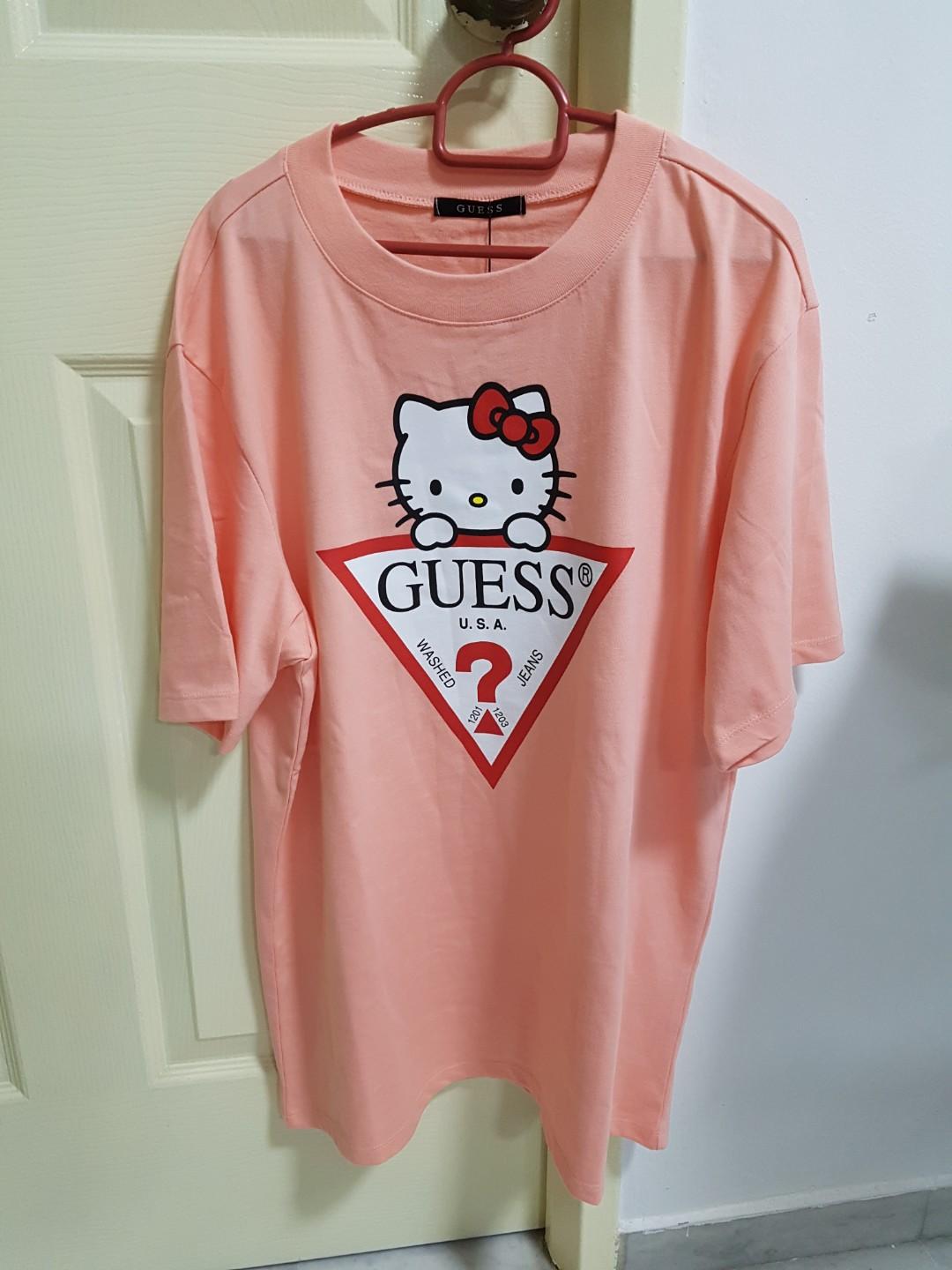 guess hello kitty tee
