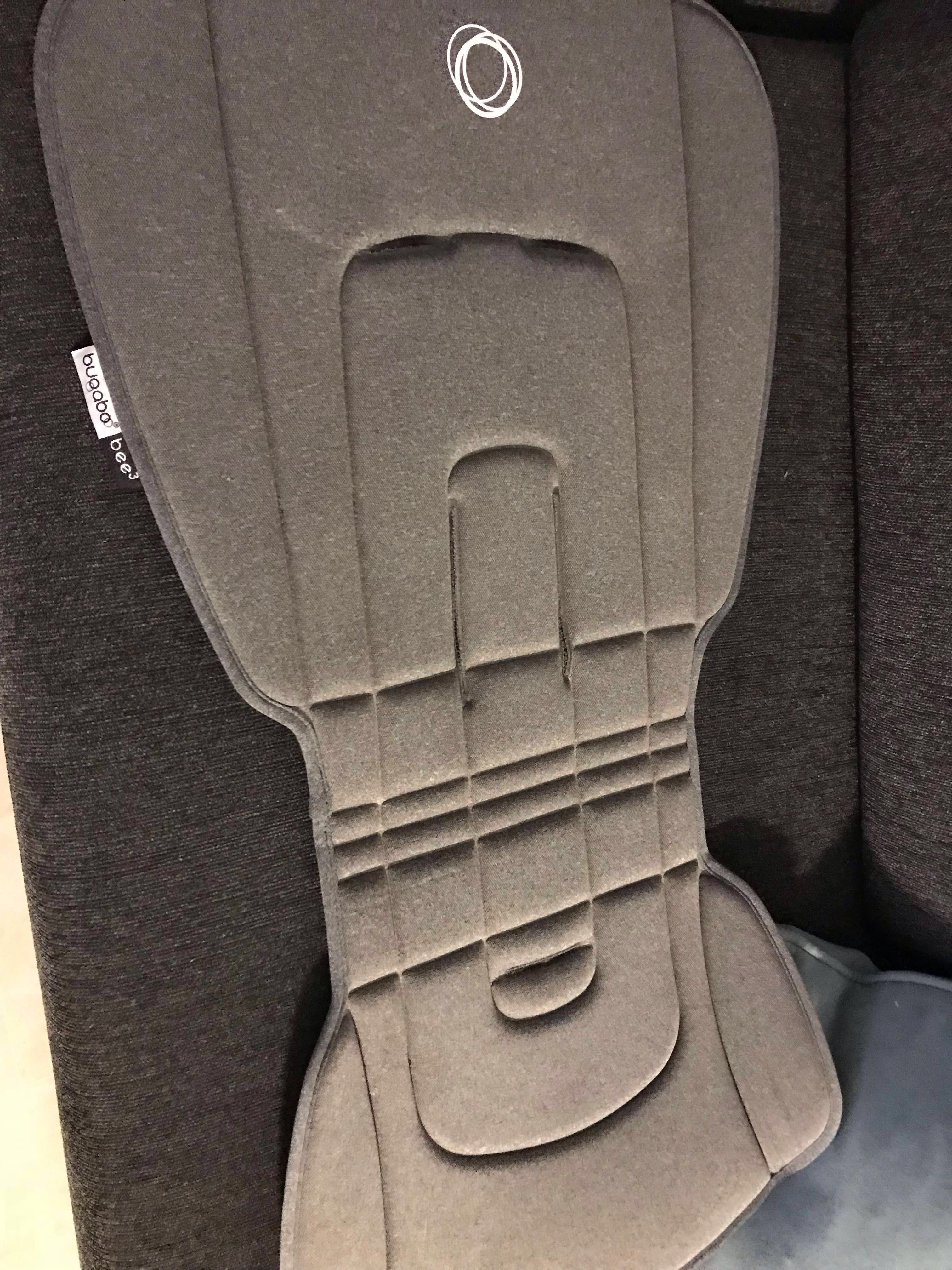 Bugaboo bee 3 top seat fabric grey