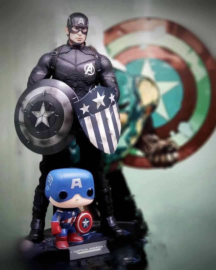 captain america concept hot toys