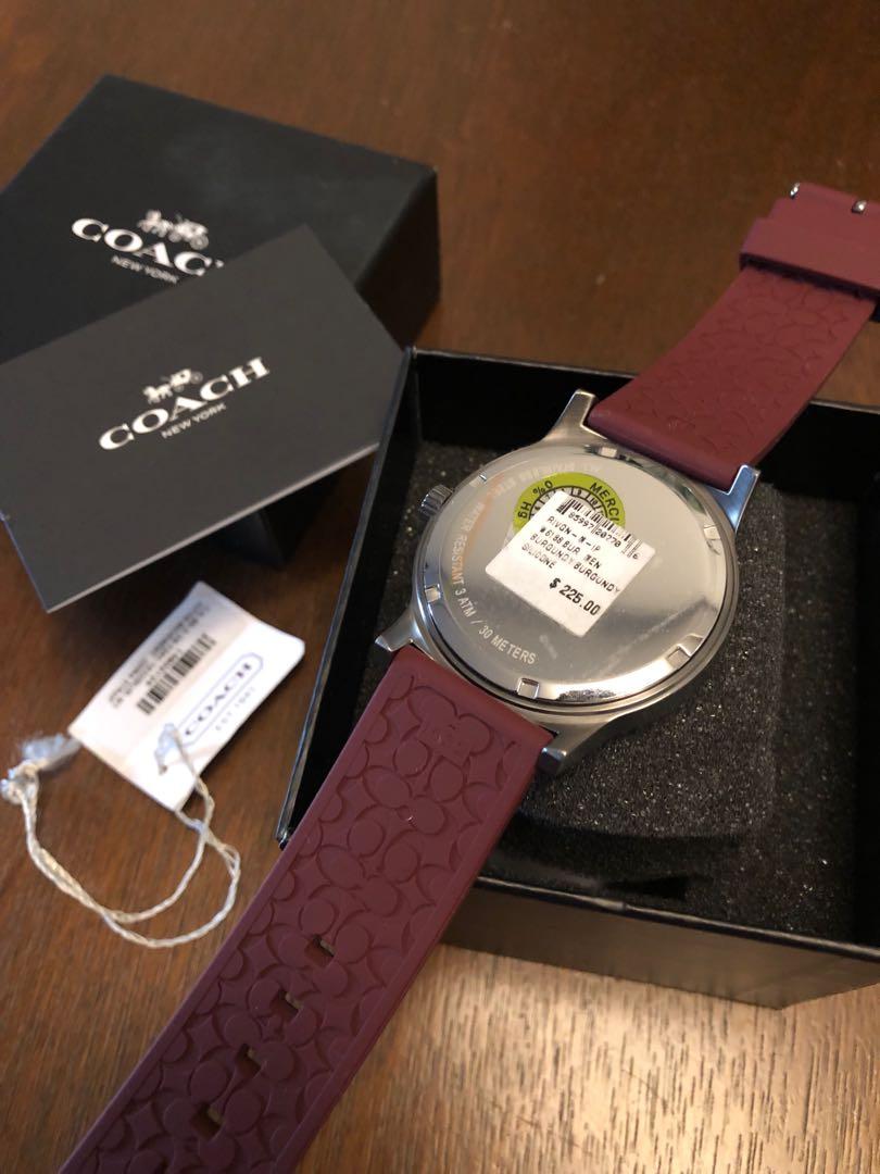 Coach hotsell rivington watch