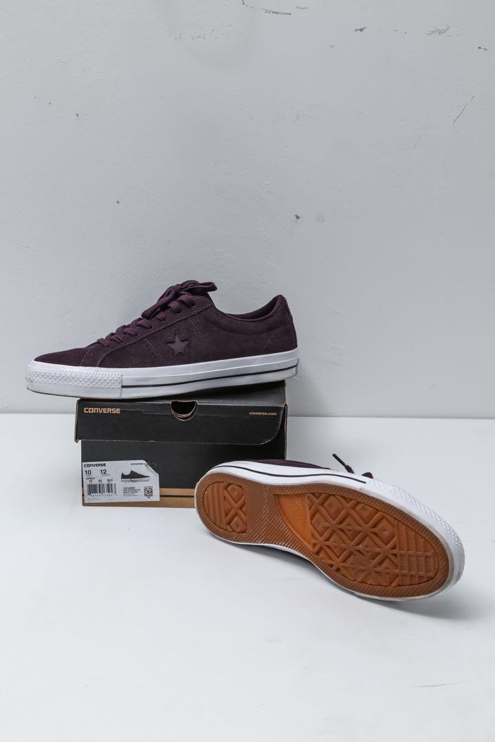 converse one star pro black cherry
