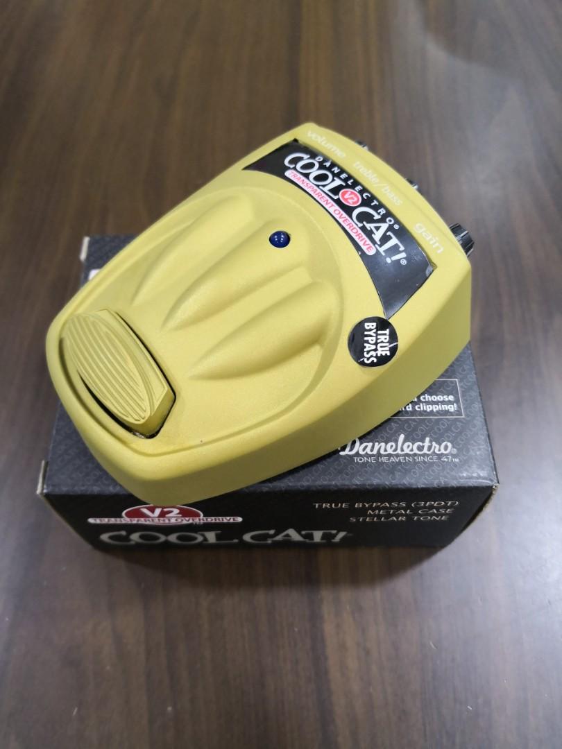 Danelectro Cool Cat Transparent Overdrive Music Media Music