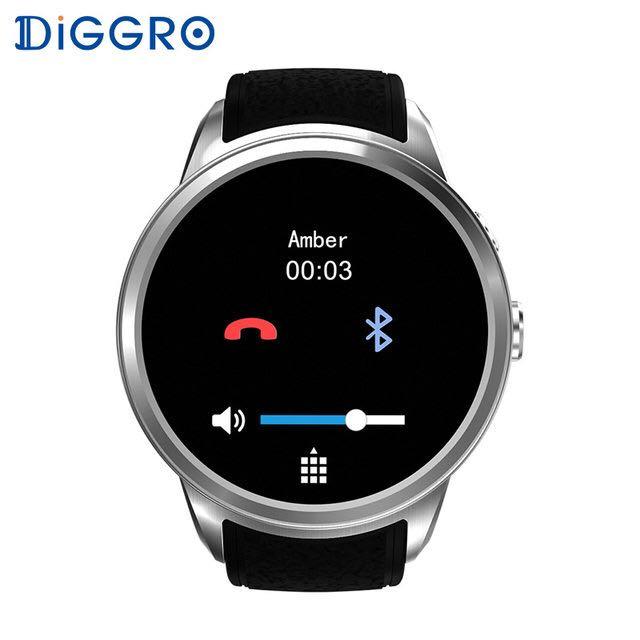 Diggro DI01 Smart Watch Android 5.1 IP67 MTK6580 1GB 16GB Nano SIM