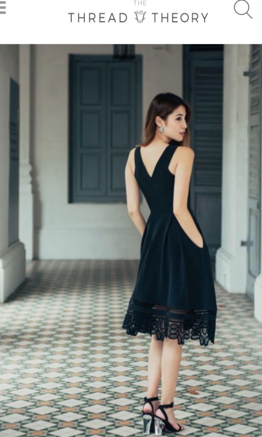 Dinner dress cocktail dress Work chic dress