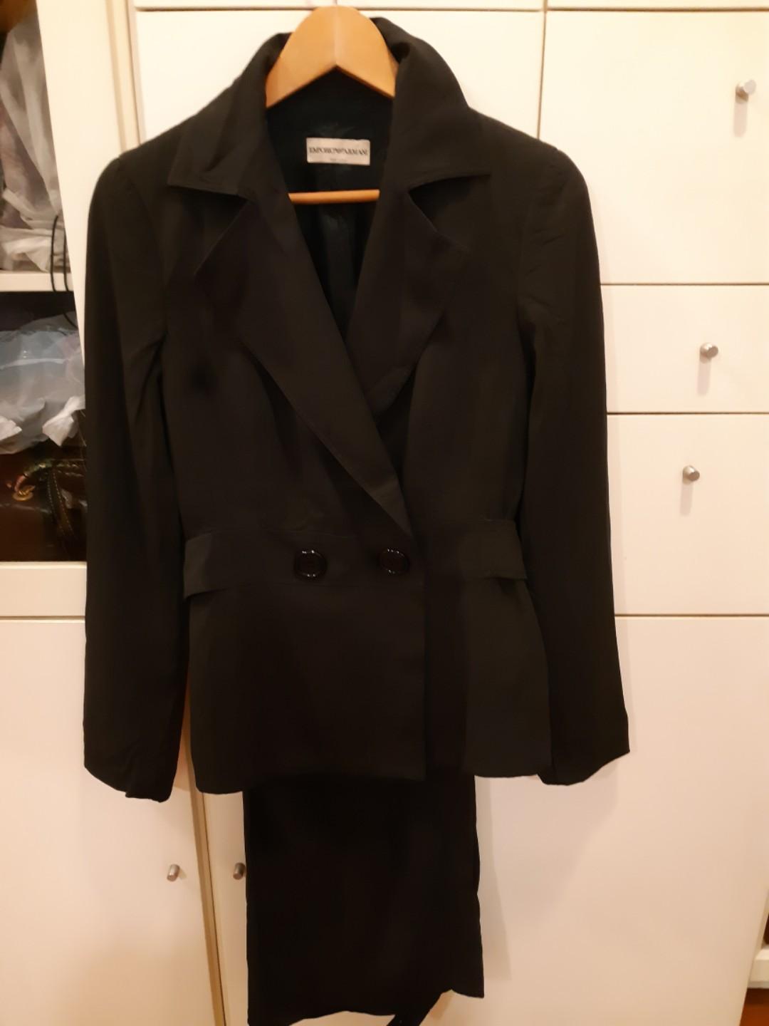 armani pant coat