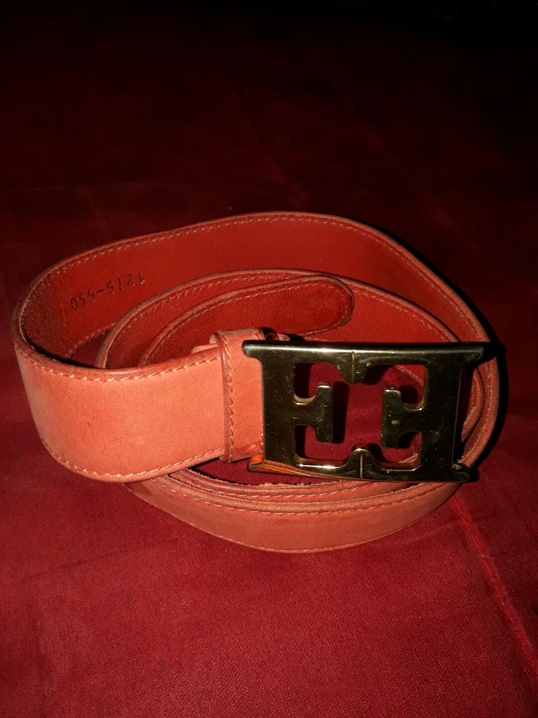 escada logo belt