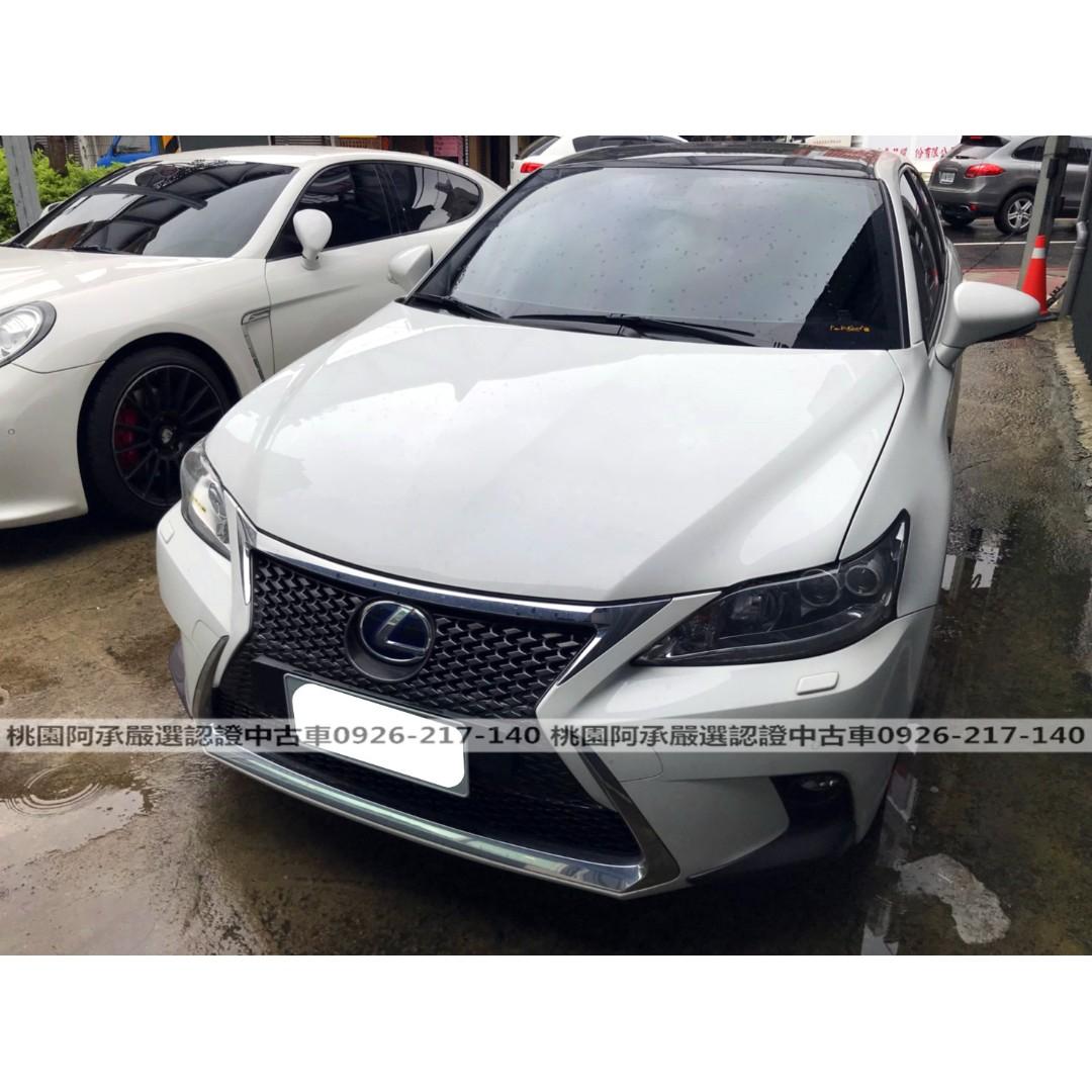 Fb搜尋新桃園阿承 凌志超人氣ct0h 16年1 8 白色二手車中古車 汽車 汽車出售在旋轉拍賣