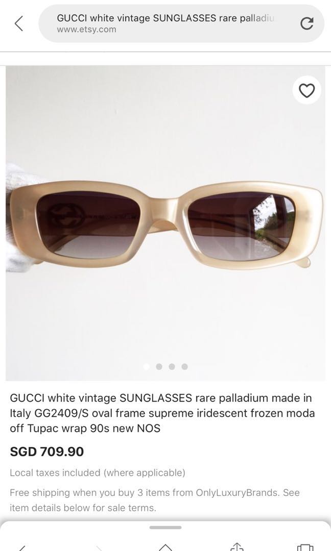 gucci iridescent sunglasses