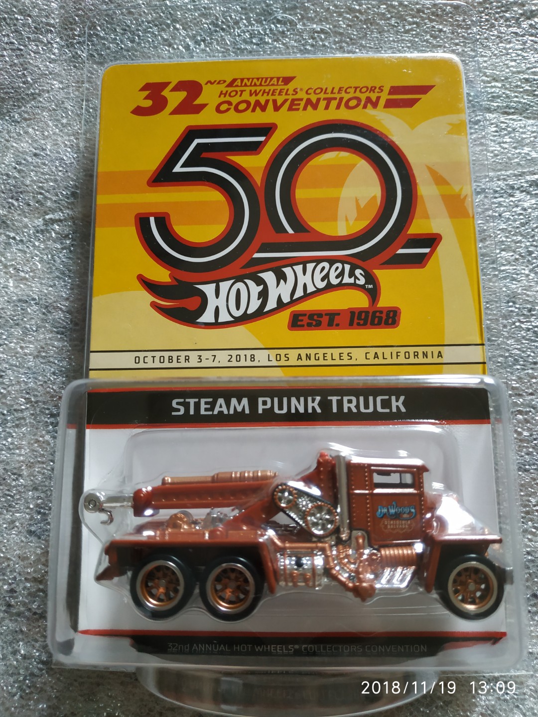 hot wheels steam punk truck
