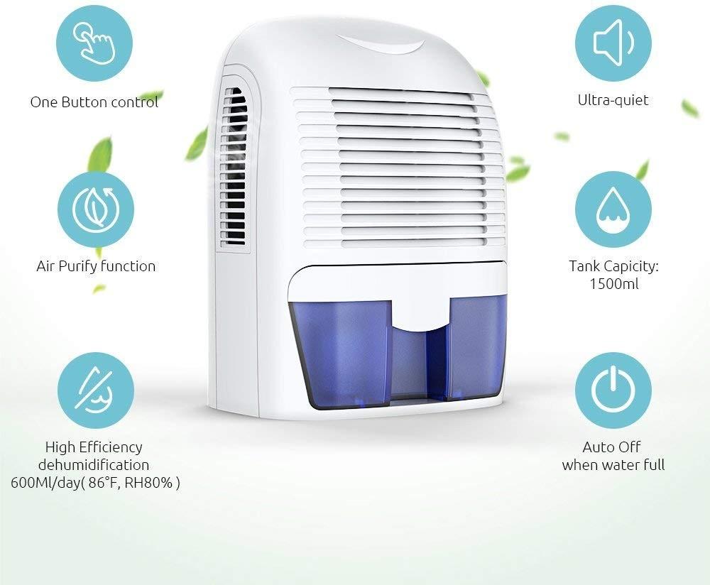 Hysure 1.5L Dehumidifier, TV & Home Appliances, Air Purifiers & Dehumidifiers on Carousell