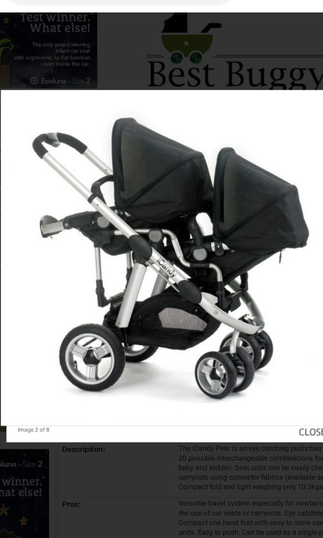 icandy pear carrycot