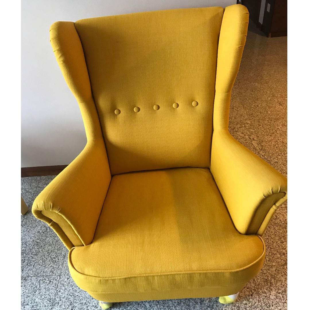 IKEA armchair, Furniture & Home Living, Furniture, Chairs on Carousell
