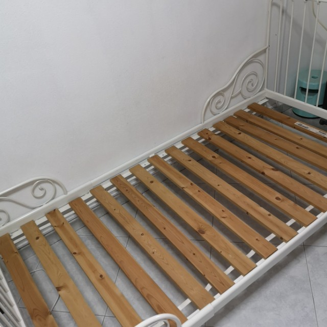 Ikea Single Bedframe Furniture Beds Mattresses On Carou Photo