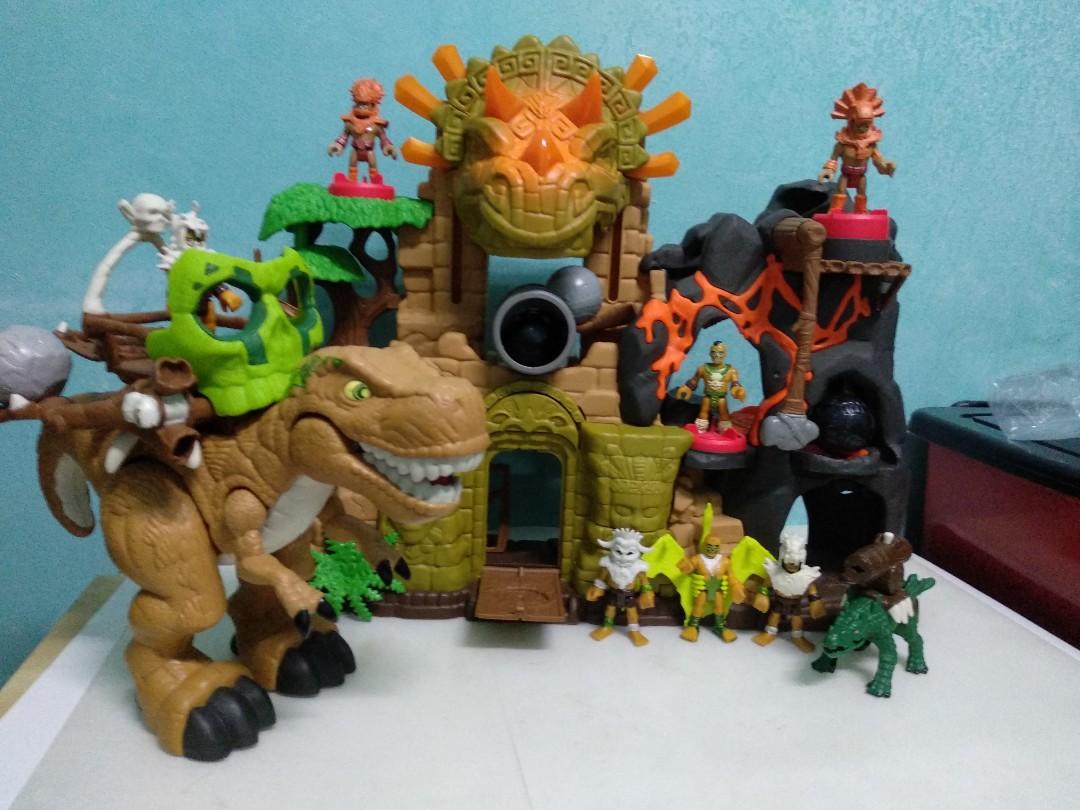 imaginext dino fortress