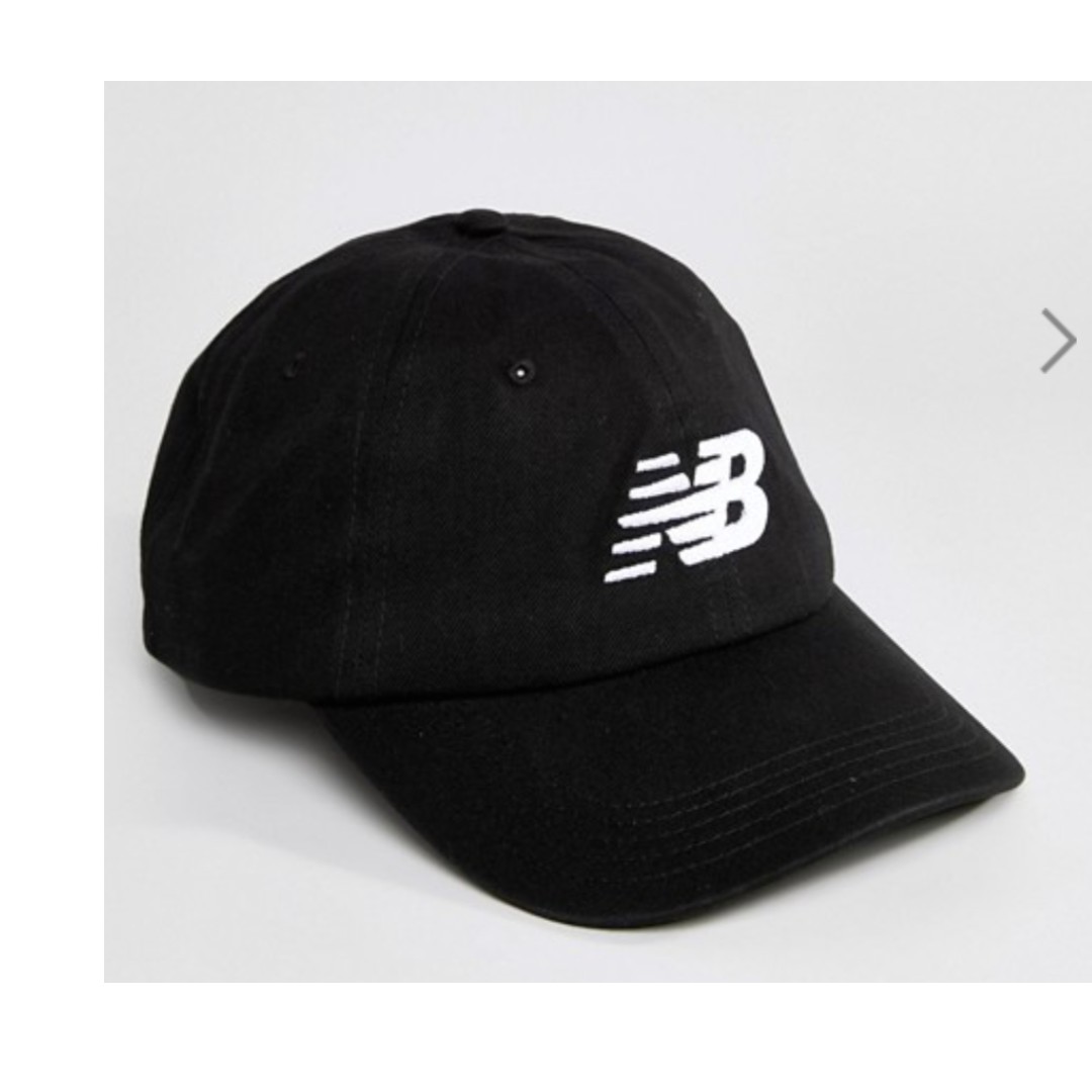 new balance cap black
