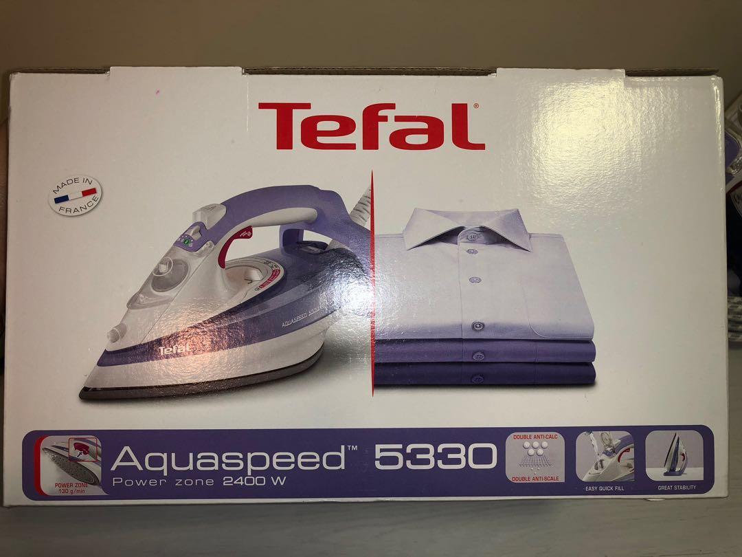 Iron - TEFAL Aquaspeed FV5330, TV & Home Appliances, Irons & Steamers ...