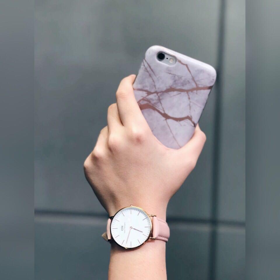 Jam dw best sale rose gold
