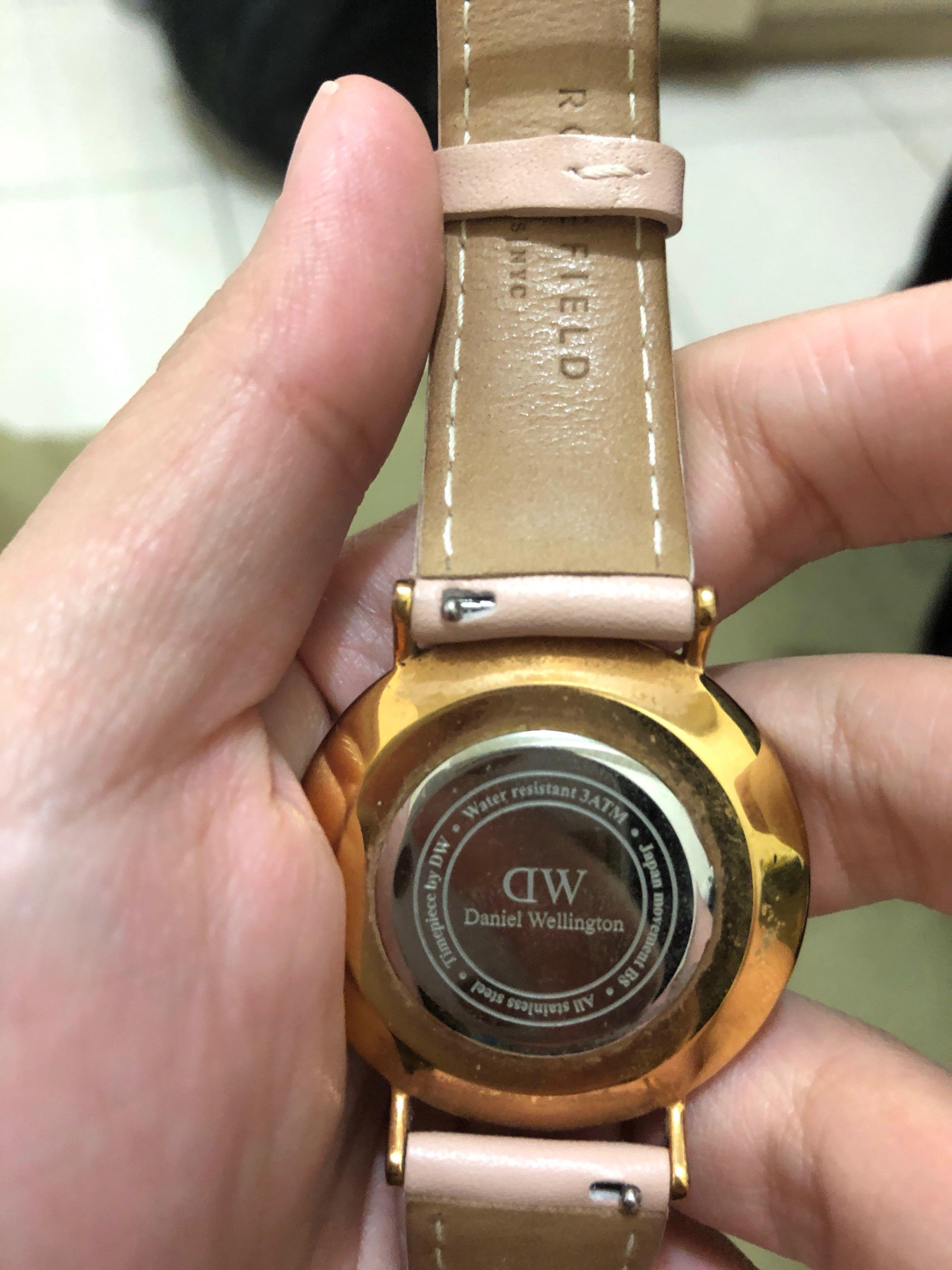 Jam tangan discount dw rose gold