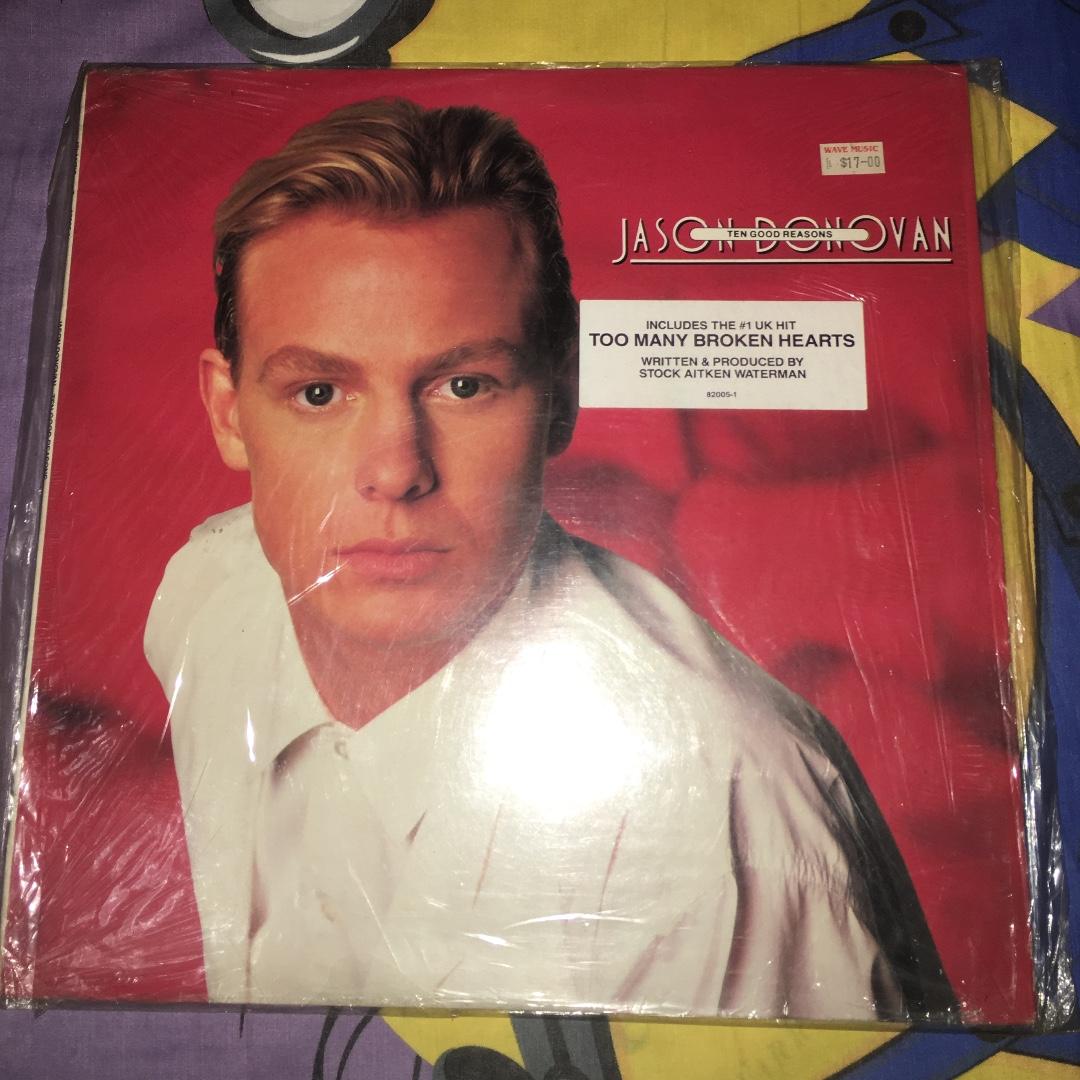 Jason Donovan Ten Good Reasons Lp Album Vinyl Record Music Media Cds Dvds Other Media On Carousell