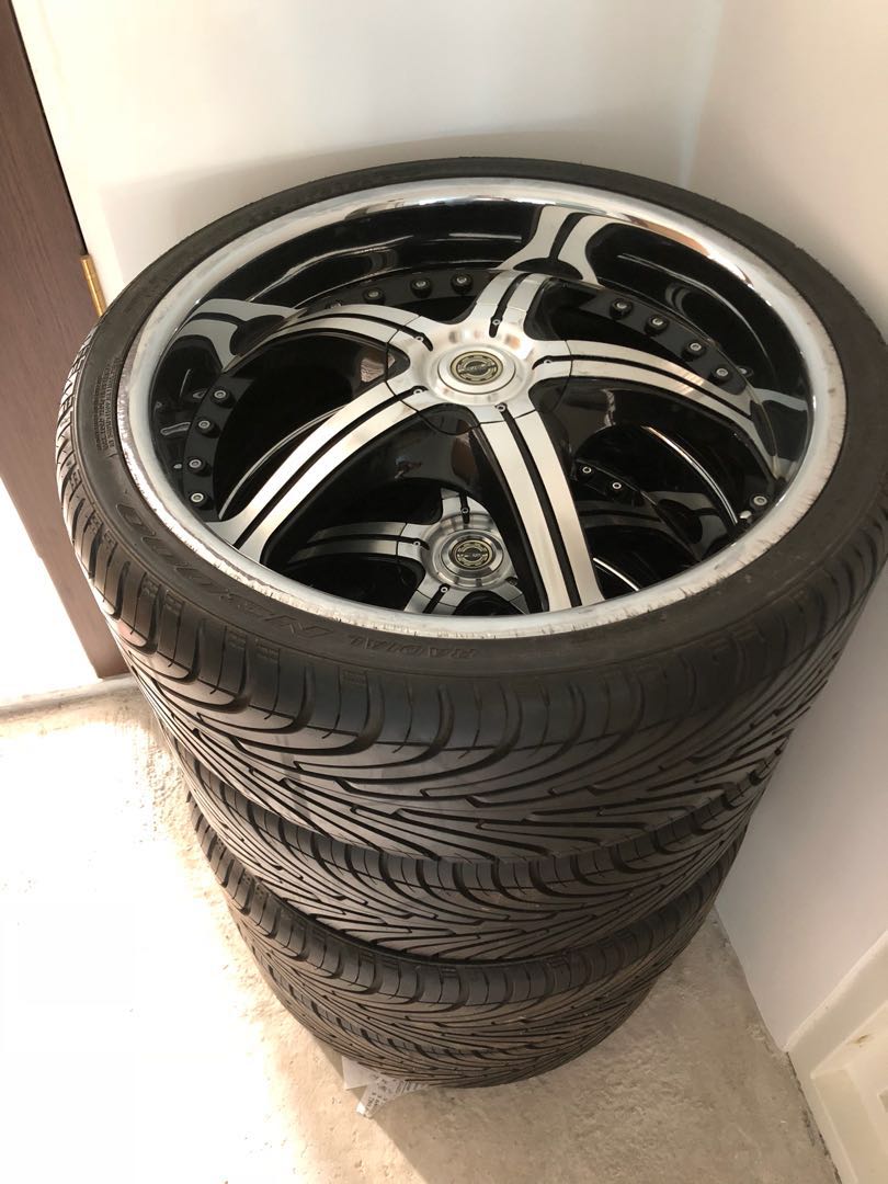 Javelin Racing 22” Inch Rim, Car Accessories, Tyres & Rims on Carousell