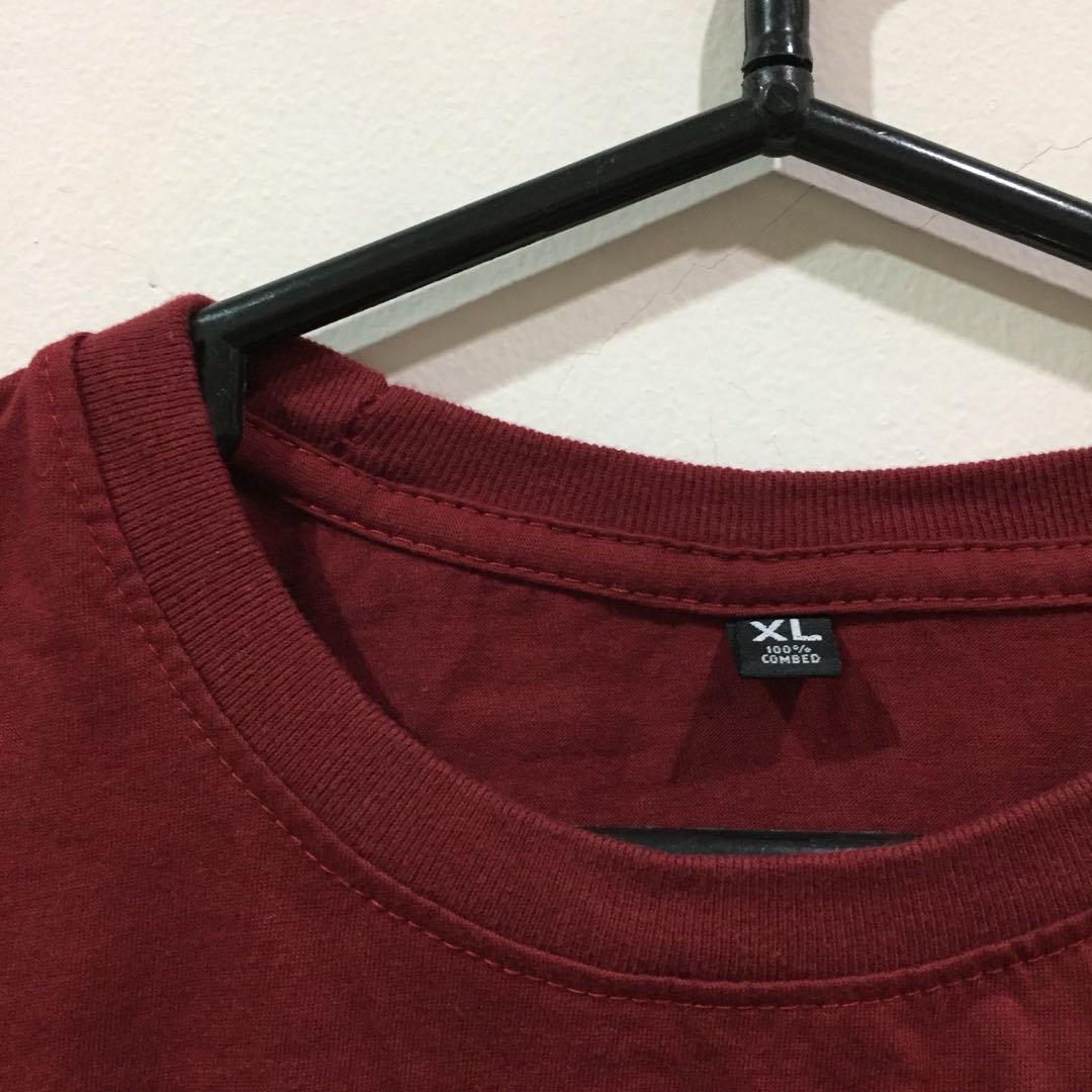 55+ Desain Baju Polos Warna Merah Maroon Gratis Terbaru