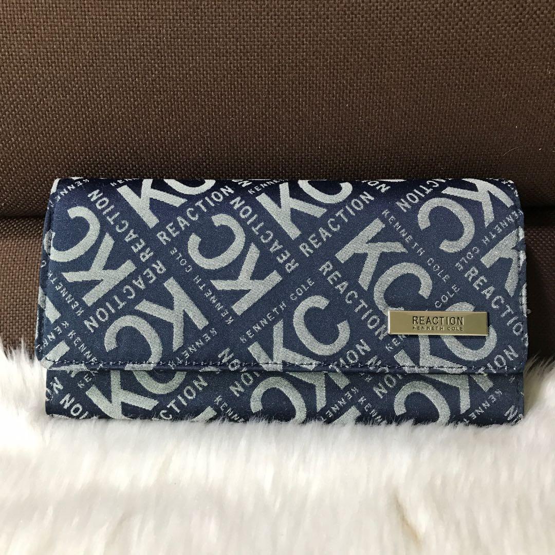 kenneth cole reaction womens trifold wallet clutch