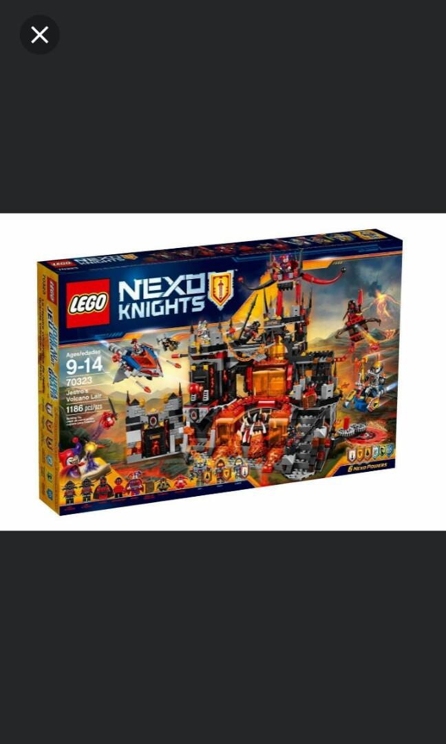 Lego jestro's store volcano lair