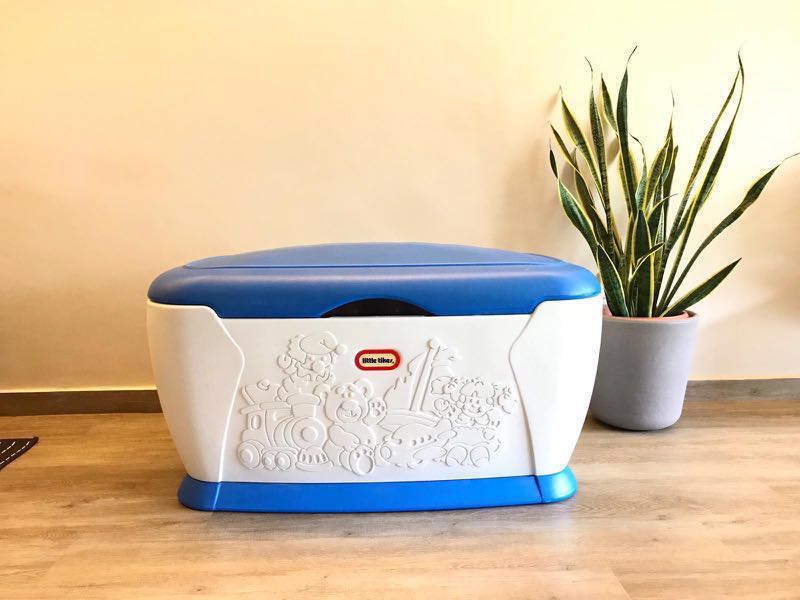 Little Tikes Giant Toy Box Blue, Babies & Kids, Bathing & Changing, Other  Baby Bathing & Changing Needs On Carousell