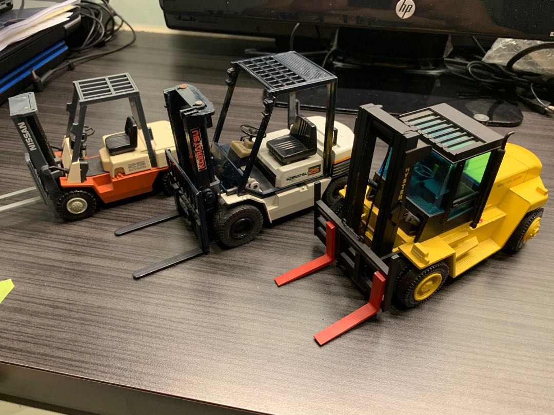 diecast forklift toy