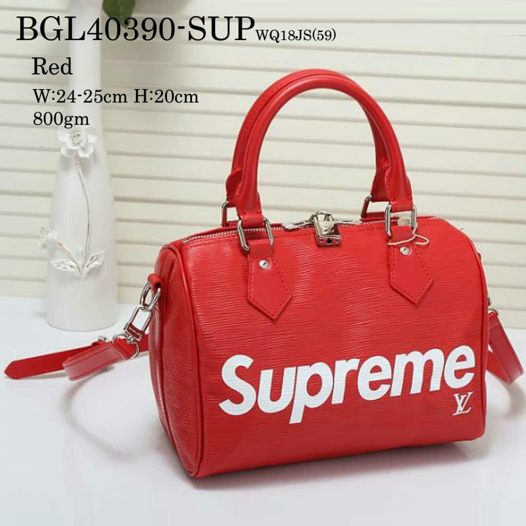 Supreme lv handbag, Women's Fashion, Bags & Wallets, Purses & Pouches on  Carousell