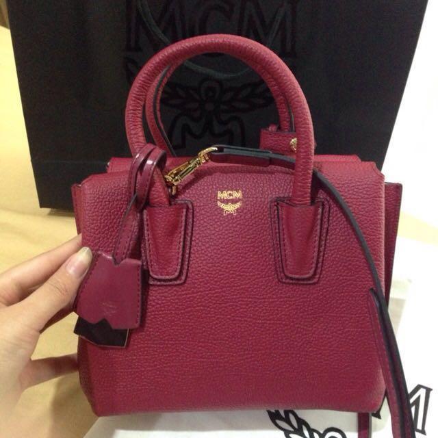 Mcm 2018 best sale mini milla tote