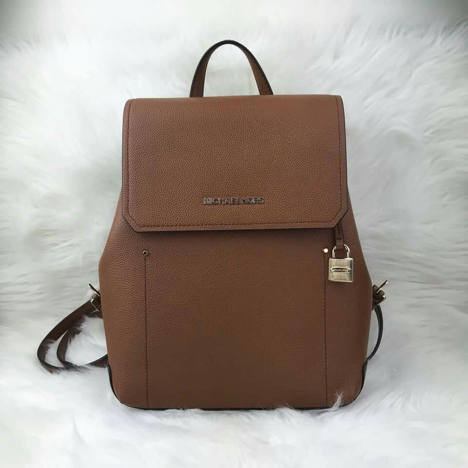 Michael kors hayes clearance medium leather backpack bag