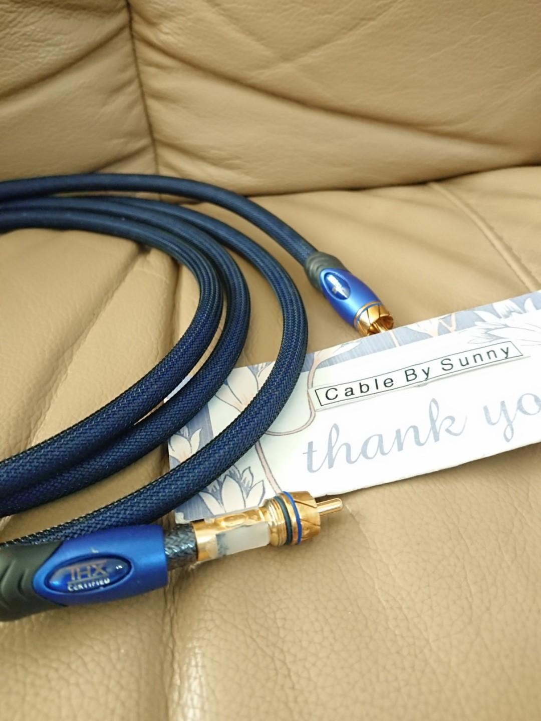 Monster coaxial Subwoofer interconnect., Audio, Soundbars, Speakers