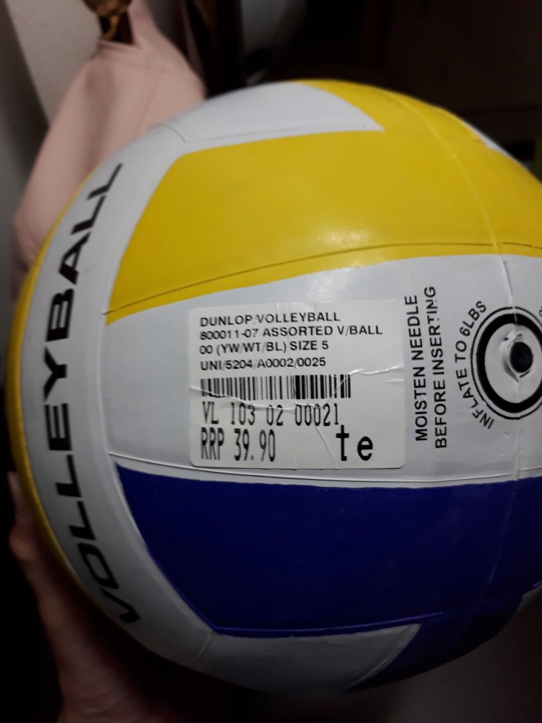 NEW DUNLOP VOLLEYBALL (soft touch), Sports Equipment, Sports & Games